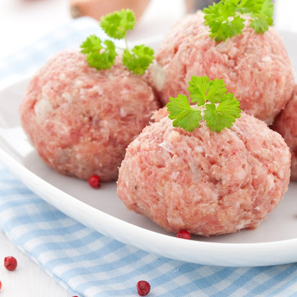 Free range Tamworth pork sausage meat (gluten free, frozen)