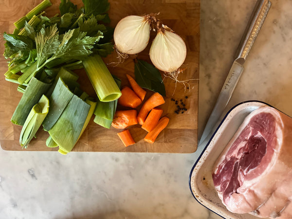 Pasture raised Free range dry cured ham - unsmoked
