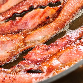 Pasture raised Free range  bacon, streaky smoked (dry cured, chilled)